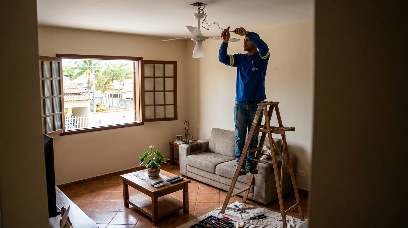 Reforço de Suporte no Teto em Carapicuíba‑SP