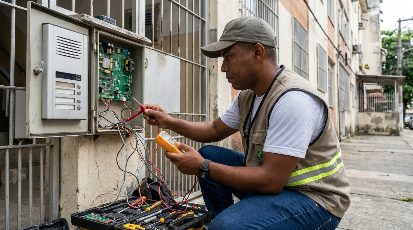 Reparo de Placa e Campainha em Carapicuíba‑SP